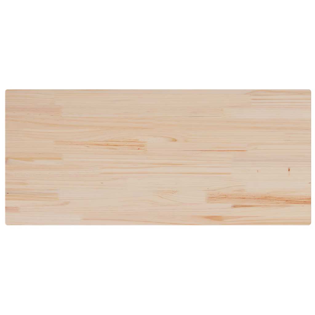 Piano per Tavolo 90x40x1,7 cm Rettangolare Legno Massello Pino