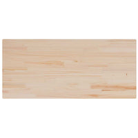 Piano per Tavolo 90x40x1,7 cm Rettangolare Legno Massello Pino 847415