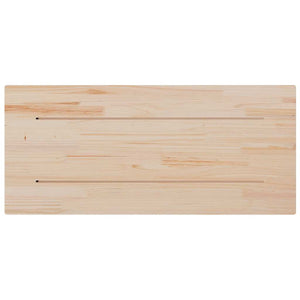 Piano per Tavolo 90x40x1,7 cm Rettangolare Legno Massello Pino