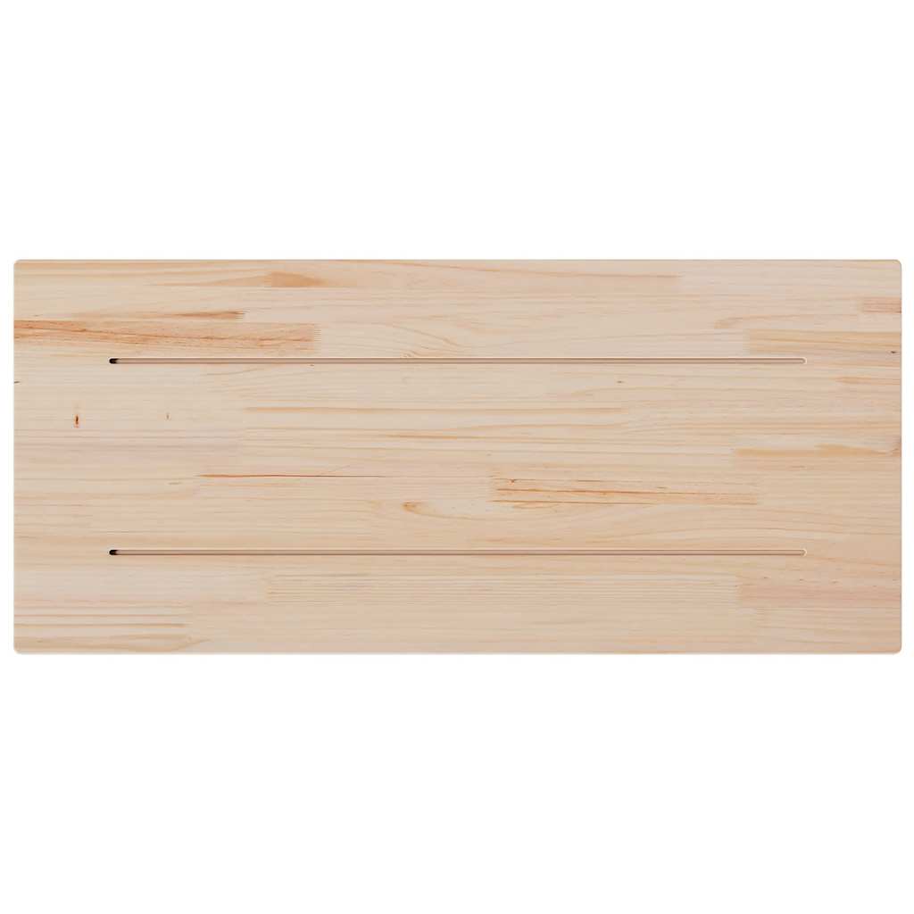 Piano per Tavolo 90x40x1,7 cm Rettangolare Legno Massello Pino 847415