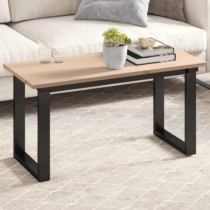 Piano per Tavolo 90x40x1,7 cm Rettangolare Legno Massello Pino 847415