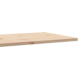 Piani Tavolo 2 pz 90x45x1,7 cm Rettangolare Legno Massello Pino 847416