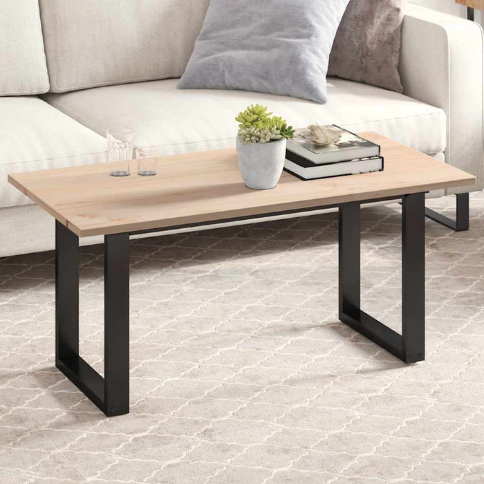 Piano per Tavolo 100x50x1,7 cm Rettangolare Legno Massello Pino