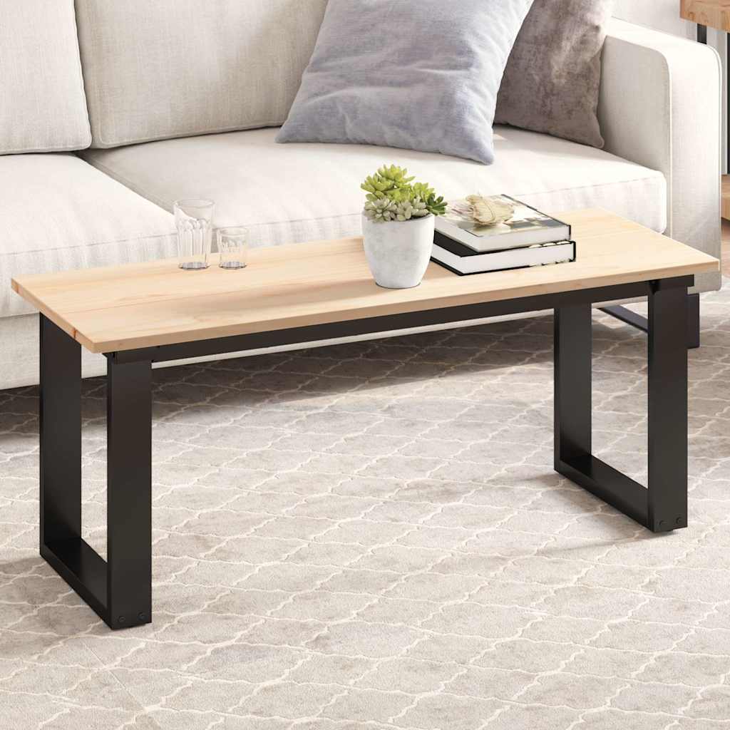 Piano per Tavolo 110x40x1,7 cm Rettangolare Legno Massello Pino 847418