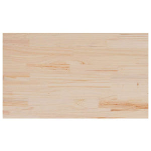 Piani Tavolo 3 pz 80x47x1,7 cm Rettangolare Legno Massello Pino