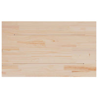 Piani Tavolo 3 pz 80x47x1,7 cm Rettangolare Legno Massello Pino