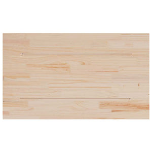 Piani Tavolo 3 pz 80x47x1,7 cm Rettangolare Legno Massello Pino