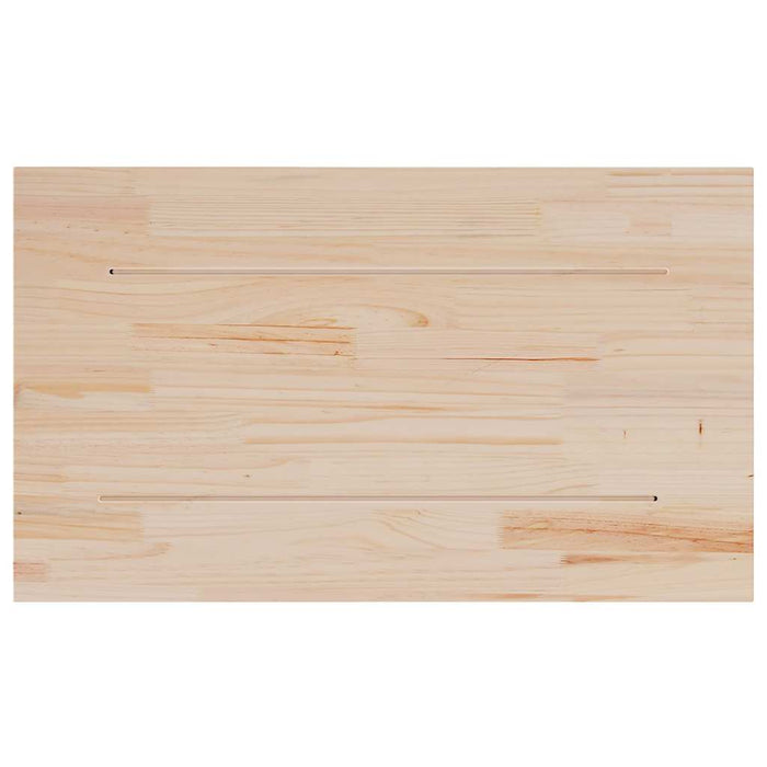 Piani Tavolo 3 pz 80x47x1,7 cm Rettangolare Legno Massello Pino