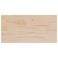 Piani Tavolo 4 pz 90x45x1,7 cm Rettangolare Legno Massello Pino 847421