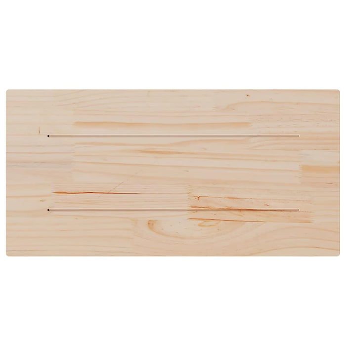 Piani Tavolo 4 pz 90x45x1,7 cm Rettangolare Legno Massello Pino 847421