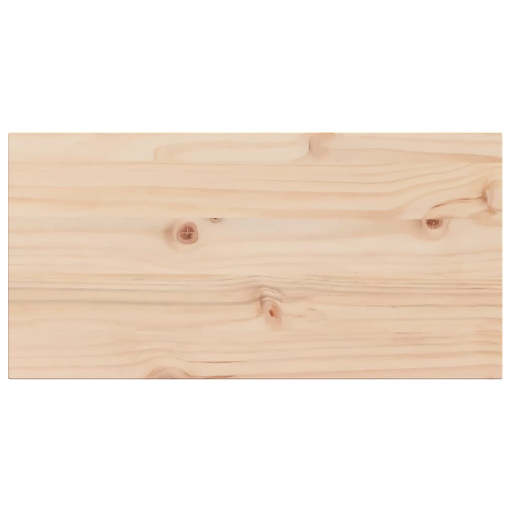 Piani Tavolo 2 pz 70x35x2,5 cm Rettangolare Legno Massello Pino 847426