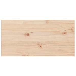 Piani Tavolo 2 pz 70x35x2,5 cm Rettangolare Legno Massello Pino 847426