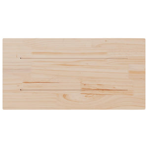 Piani Tavolo 2 pz 70x35x2,5 cm Rettangolare Legno Massello Pino