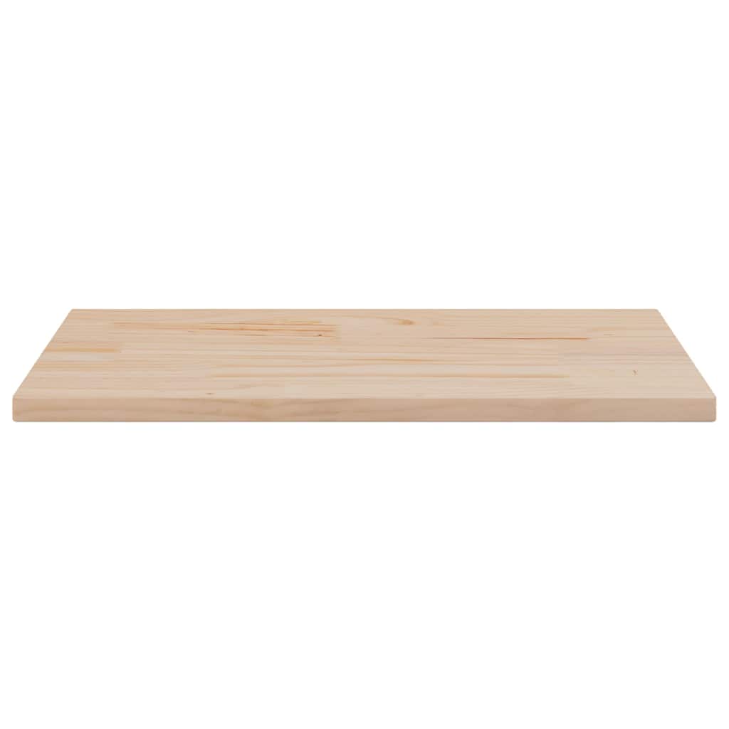 Piani Tavolo 2 pz 80x40x2,5 cm Rettangolare Legno Massello Pino