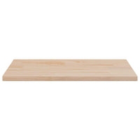 Piani Tavolo 2 pz 80x40x2,5 cm Rettangolare Legno Massello Pino