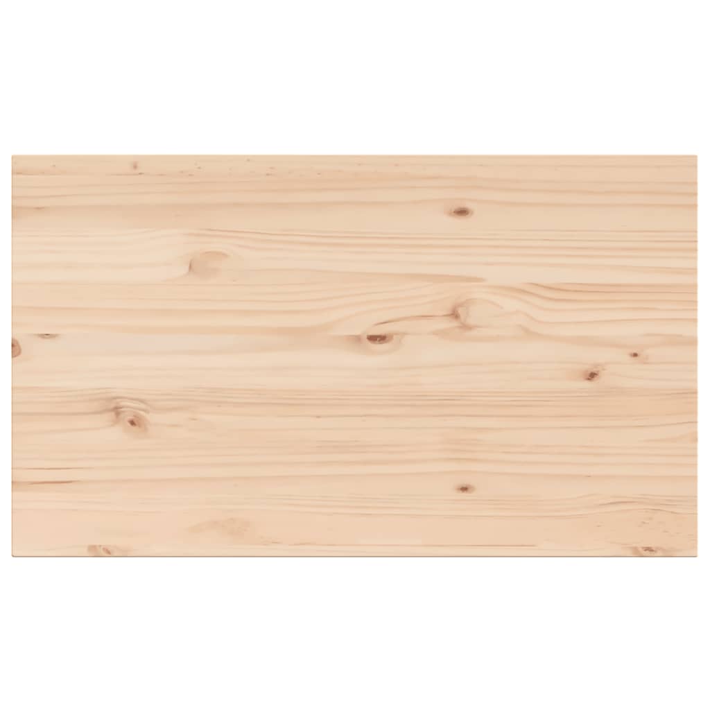 Piani Tavolo 3 pz 80x47x2,5 cm Rettangolare Legno Massello Pino 847433