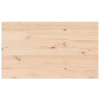 Piani Tavolo 3 pz 80x47x2,5 cm Rettangolare Legno Massello Pino 847433