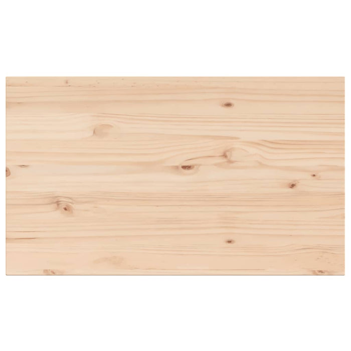 Piani Tavolo 3 pz 80x47x2,5 cm Rettangolare Legno Massello Pino 847433