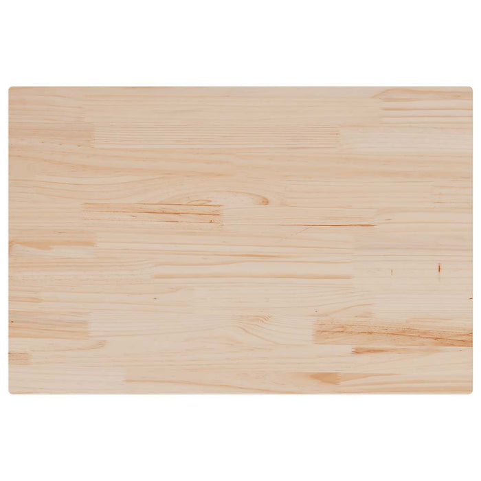 Piani Tavolo 3 pz 80x53x2,5 cm Rettangolare Legno Massello Pino