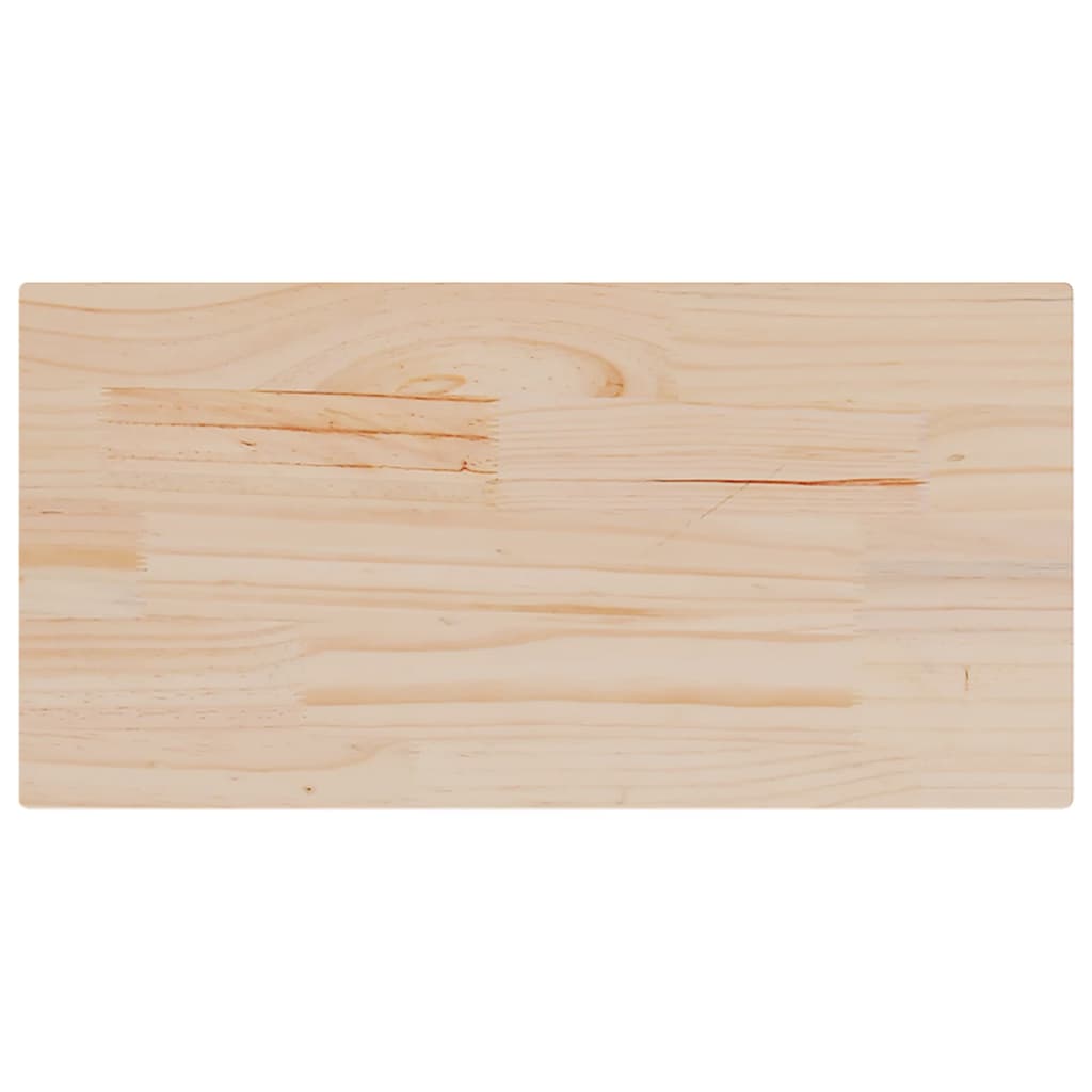 Piani Tavolo 4 pz 90x45x2,5 cm Rettangolare Legno Massello Pino