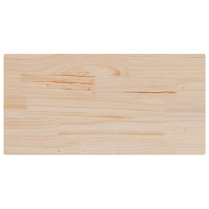 Piani Tavolo 4 pz 90x45x2,5 cm Rettangolare Legno Massello Pino