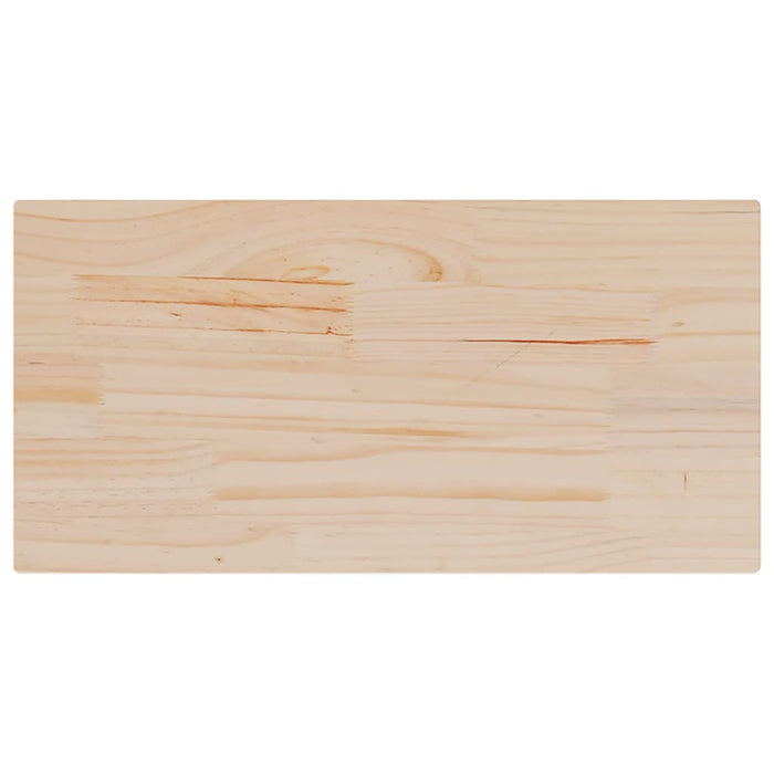 Piani Tavolo 4 pz 90x45x2,5 cm Rettangolare Legno Massello Pino