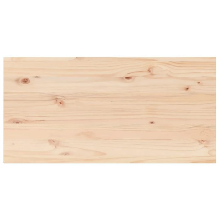 Piani Tavolo 4 pz 90x45x2,5 cm Rettangolare Legno Massello Pino 847435