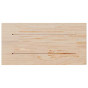 Piani Tavolo 4 pz 90x45x2,5 cm Rettangolare Legno Massello Pino
