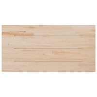 Piani Tavolo 4 pz 100x50x2,5cm Rettangolare Legno Massello Pino