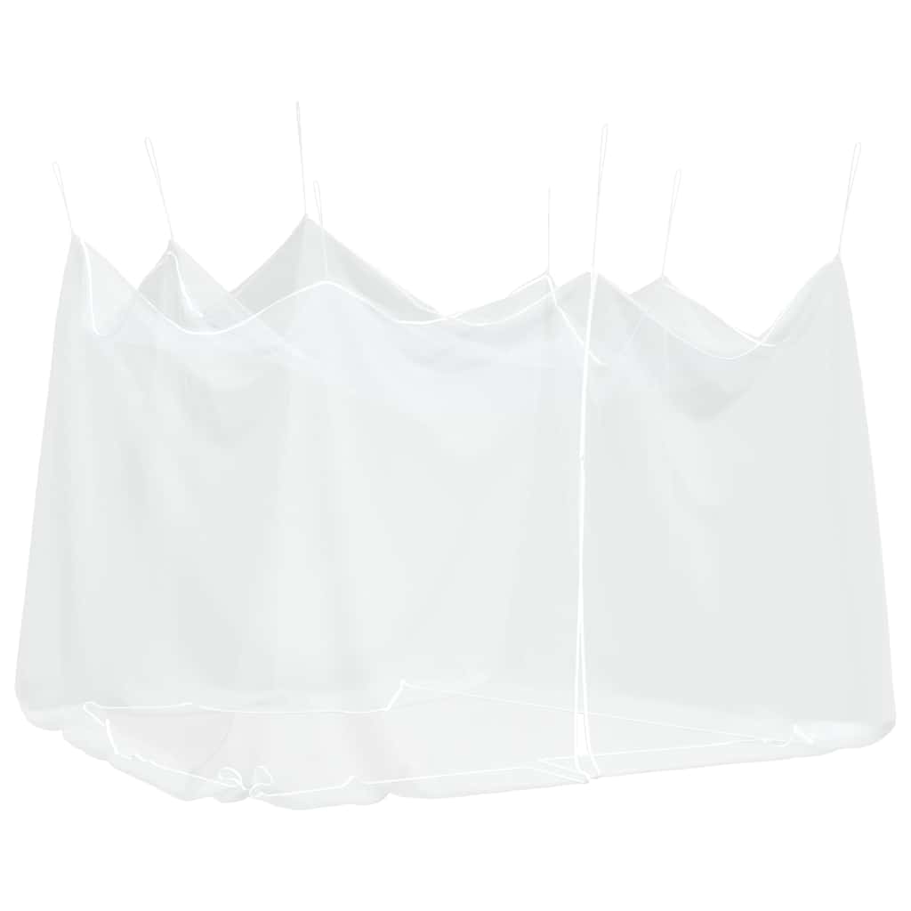 vidaXL Zanzariera per Interni Esterni 156 Rete Bianca 300x300x250 cm