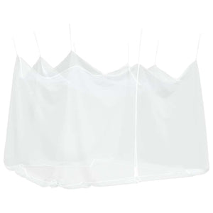 vidaXL Zanzariera per Interni Esterni 156 Rete Bianca 300x300x250 cm