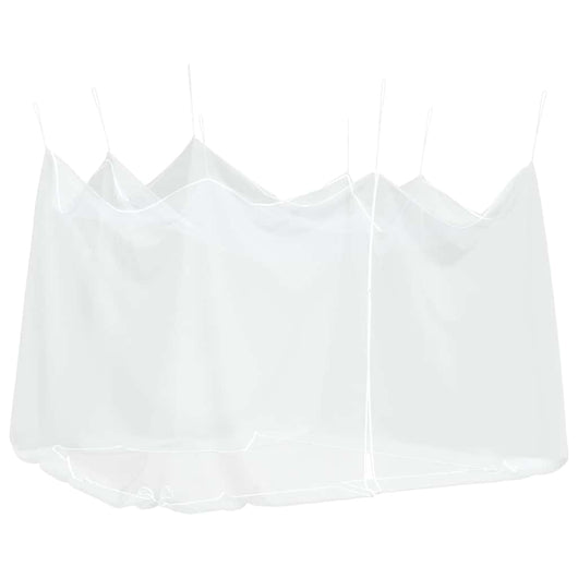 vidaXL Zanzariera per Interni Esterni 156 Rete Bianca 300x300x250 cm