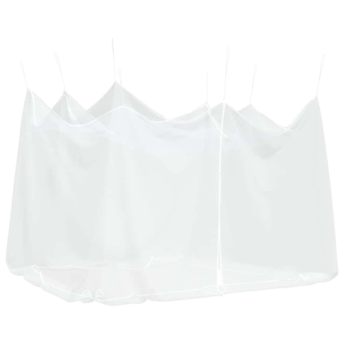 vidaXL Zanzariera per Interni Esterni 156 Rete Bianca 300x300x250 cm