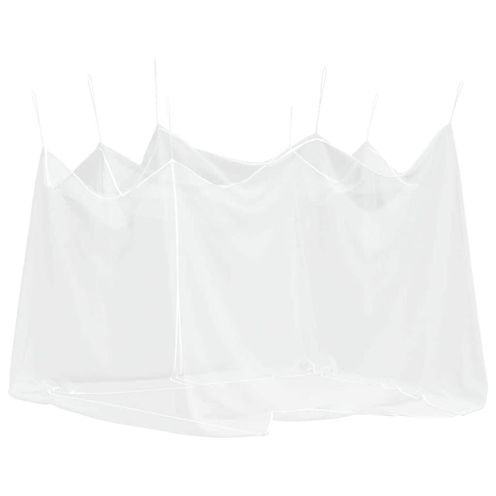 vidaXL Zanzariera per Interni Esterni 156 Rete Bianca 300x300x250 cm