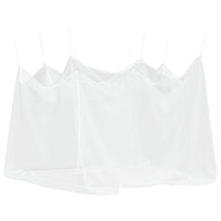 Zanzariera per Interni Esterni 156 Rete Bianca 300x300x250 cm 4010035