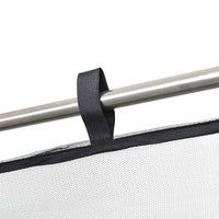 vidaXL Zanzariera 156 Rete Nera 300x300x200 cm