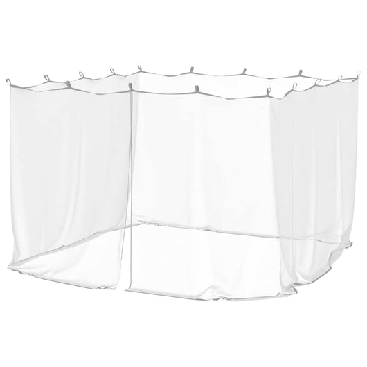 Zanzariera per Interni Esterni 156 Rete Bianca 300x300x200 cm