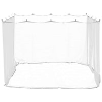 Zanzariera per Interni Esterni 156 Rete Bianca 300x300x200 cm