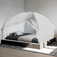 Zanzariera Mongolia con Porte 220 Rete Bianco 200x180x135 cm