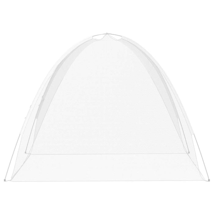 Zanzariera Mongolia con Porte 220 Rete Bianco 200x180x135 cm