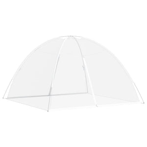 Zanzariera Mongolia con Porte 220 Rete Bianco 200x200x130 cm