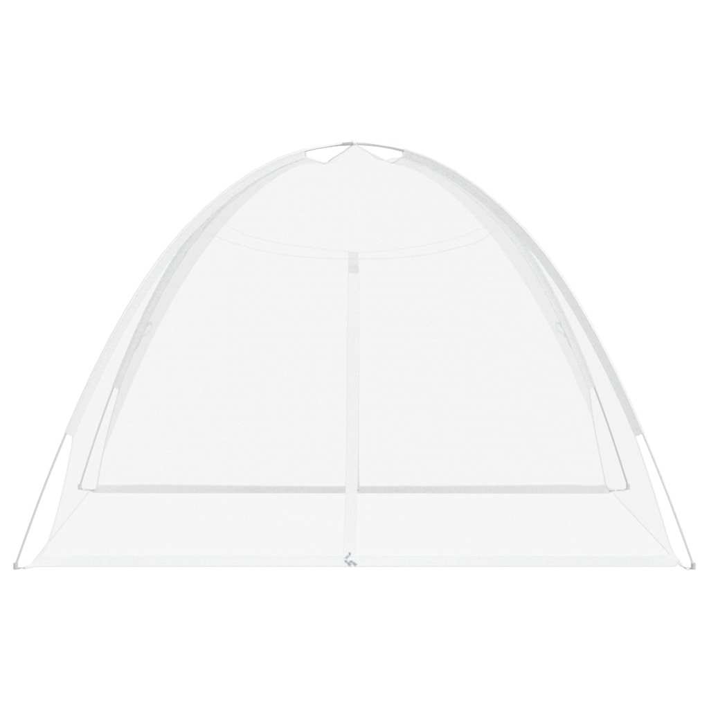 Zanzariera Mongolia con Porte 220 Rete Bianco 200x200x130 cm