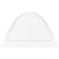 Zanzariera Mongolia con Porte 220 Rete Bianco 200x200x130 cm 4010049