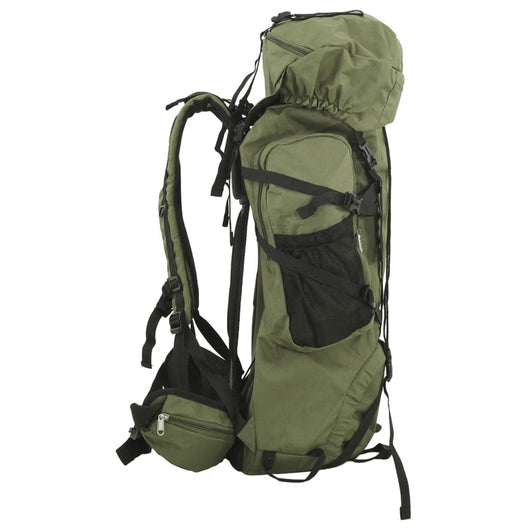 Zaino da Trekking Verde Militare 60 L in Tessuto Oxford 4009965