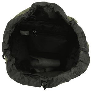Zaino da Trekking Verde Militare 60 L in Tessuto Oxford