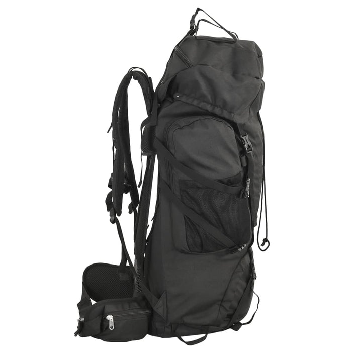 Zaino da Trekking Nero 80 L in Tessuto Oxford 4009967