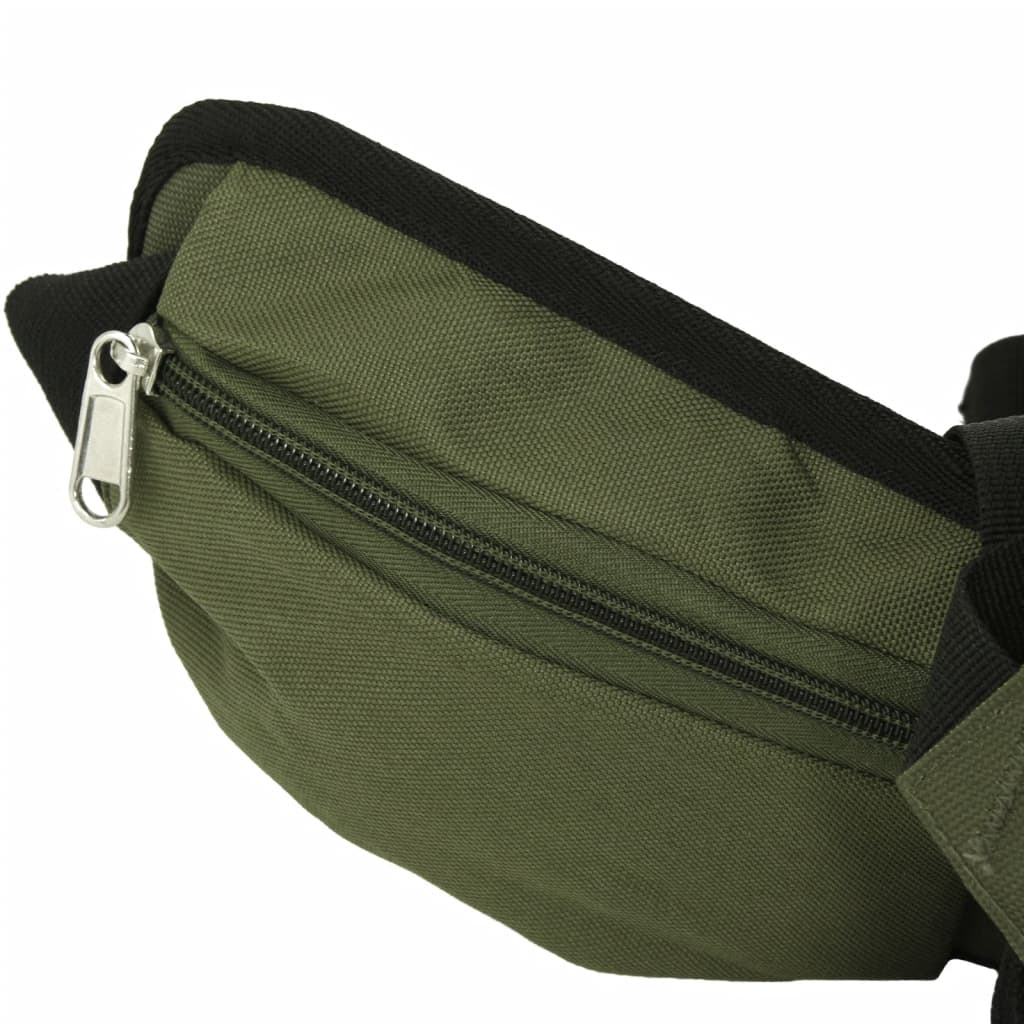 Zaino da Trekking Verde Militare 100 L in Tessuto Oxford