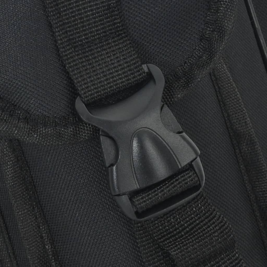 Borsa per Canna da Pesca Nera 160 cm in Tessuto Oxford