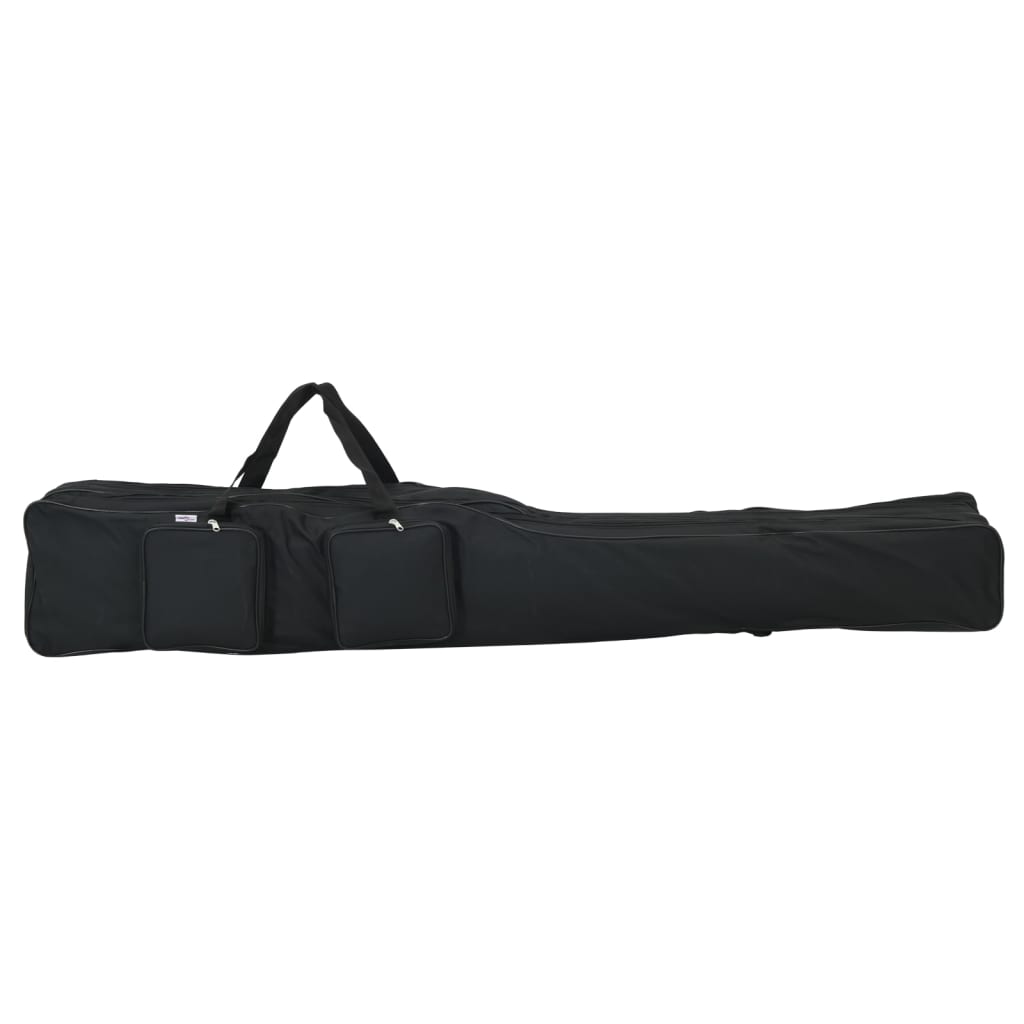 Borsa per Canna da Pesca Nera 150 cm in Tessuto Oxford