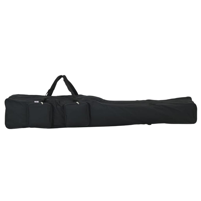 Borsa per Canna da Pesca Nera 150 cm in Tessuto Oxford